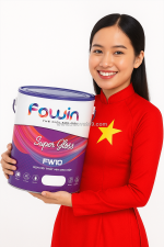 Đỏ thắm như màu áo dài việt nam, rạng ngời như sắc son fowin.