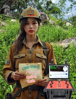 Đơn vị hàng đầu trong dịch vụ cho thuê máy dò quặng thiếc tại việt nam