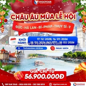 Đơn vị uy tín cung cấp các gói tour châu âu với giá hợp lý, tiết kiệm chi phí