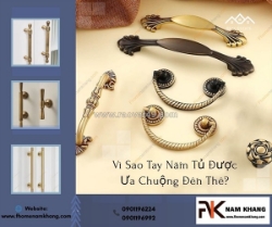 Đừng thay tủ - chỉ cần thay tay nắm tủ theo 5 xu hướng này giúp nội thất của bạn trở nên đẳng cấp hơn