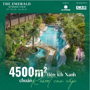Emerald garden view – chuẩn sống đôi xanh giữa lòng thuận an, bình dương chỉ từ