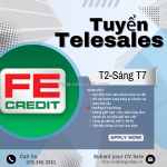 Fe credit –tuyển dụng nhân viên tư vấn tài chính (telesales)