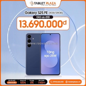 Galaxy s25 fe giá chỉ 13.690.000đ – tặng sạc nhanh 25w