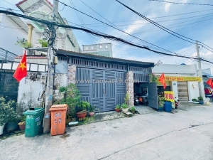 Gấp bán nhà 1 lầu (7.13x32) mặt tiền hiệp thành 10, q12 – thu nhập ổn định