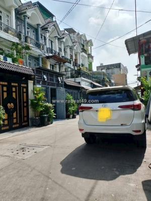 Gấp bán nhà xinh thạnh lộc 19, q.12: 76m2, 3 tầng, 4pn, sổ hồng trao tay, giá