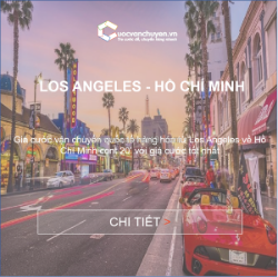 Giá cước vận tải biển từ los angeles về việt nam