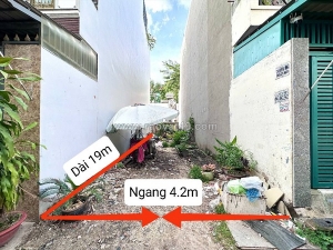 Giá quá rẻ, đất quang trung, 80m2, hẻm 4.5m, 5.3 tỷ tl 0964364745