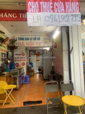 Giá rẻ - chính chủ cho thuê cửa hàng mặt tiền đẹp – giảng võ, đống đa, hà nội