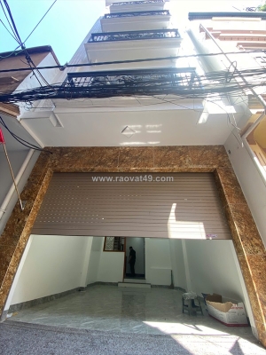 Giá tốt: bán nhà mới xây 6 tầng, 3pn, 5wc, 45m2, có thang máy, sổ hồng tại