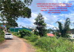 Giá tốt - chính chủ cần bán nhanh lô đất cách trường cao đẳng cộng đồng chỉ 100m