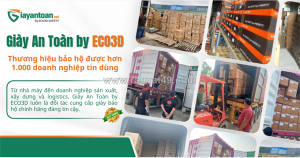 Giày an toàn by eco3d – thương hiệu bảo hộ được hơn 1.000 doanh nghiệp tin tưởng