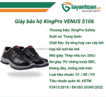Giày bảo hộ kingpro venus s106: đỉnh cao của xu hướng 
