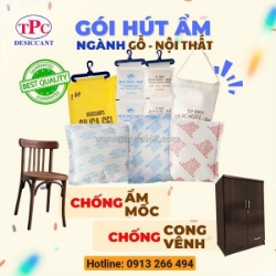 Gói hút ẩm cho ngành gỗ – giải pháp bảo vệ sản phẩm hiệu quả