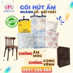 Gói hút ẩm cho ngành gỗ – ngăn mốc, bảo vệ hàng xuất khẩu