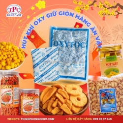 Gói hút oxy bảo quản thực phẩm giải pháp chống mốc