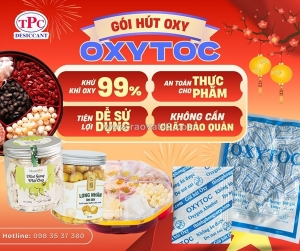 Gói hút oxy – giải pháp chống mốc mứt tết hiệu quả cho mùa sản xuất