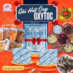 Gói hút oxy oxytoc – giải pháp ngăn mốc và bảo quản hiệu quả cho hàng ăn vặt, mứt tết