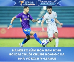Hà nội fc cầm hòa nam định – nối dài chuỗi khủng hoảng