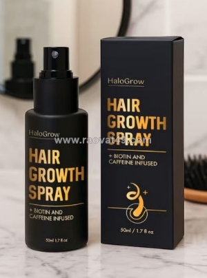 Halo grow hårspray – återuppliva din hårbotten och öka tillväxten naturligt