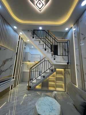 Hẻm 331 trần xuân soạn, phường tân hưng, quận 7 .nhà mới, đẹp, full nội thất,