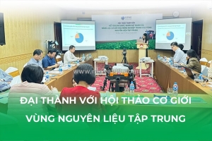 Hội thảo cơ giới hóa vùng nguyên liệu tập trung