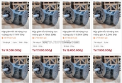 Hộp giảm tốc trục vuông góc