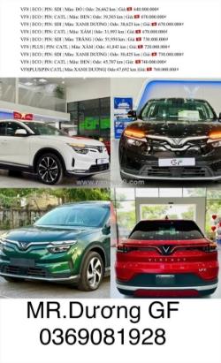 Hot !!! cập bến vinfast vf8 gf – giá siêu hời !!!