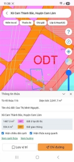 Hot hot - chính chủ bán lô đất đẹp xã cam thành bắc, cam lâm, khánh hoà