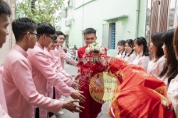 Hỷ phục bưng quả bigsize – đẹp đều, chuẩn phong cách truyền thống