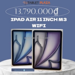 Ipad air 11” m3 2025 giá chỉ 13.790.000₫ – hàng mới 100%, chính hãng