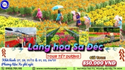 Khám phá làng hoa sa đéc - sgc tourits