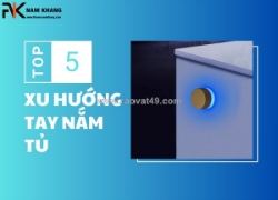 Khám phá những mẫu tay nắm tủ đẹp, mới lạ trên thị trường 2025