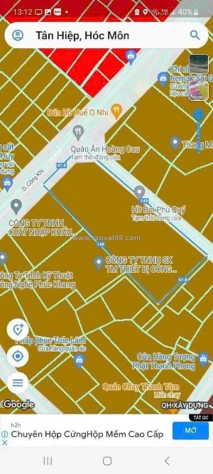 Kho xưởng (8.3m²) 3mt dương công khi, tân hiệp, hóc môn – lô đất khủng