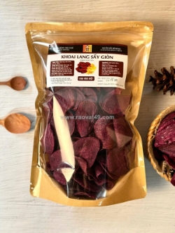 Khoai lang tím sấy giòn sunfarm – 500gram