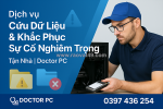 Khôi phục dữ liệu ổ cứng, thẻ nhớ, usb, google drive