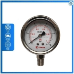 Kiwon p254 – đồng hồ áp suất chính xác, ổn định cho mọi ứng dụng công nghiệp | dantek