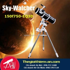 Ktv phản xạ sky-watcher 150f750 (f5) parabol kèm chân eq3-d ống thép