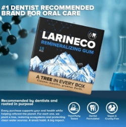 Larineco gum – natural oral care you can chew every day