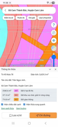 Lô đất đẹp - đầu tư là sinh lời - bán đất cam thành bắc, cam lâm, khánh hoà