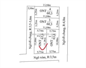 Lô góc siêu hiếm – sát kcn ngũ phúc 7000 tỷ – giá chỉ 1,x tỷ – zalo 0567 222 555