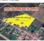 Lô mặt đường 9m – cạnh tđc đoàn xá 4ha – giá hiếm!  giá 2.5xx tỷ  zalo 0567 222