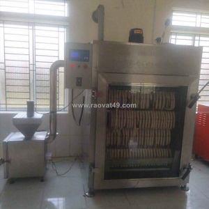Lò xông khói xúc xích 70kg - chế biến chuyên nghiệp