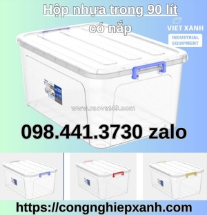 Lợi ích khi dùng thùng nhựa trắng cho kho linh kiện điện tử - việt xanh