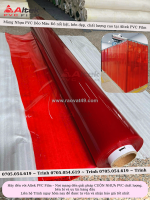 Màng nhựa pvc dẻo màu đỏ nổi bật, bền đẹp, chất lượng cao tại altek
