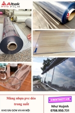 Màng nhựa pvc trong suốt khổ lớn giá bao nhiêu