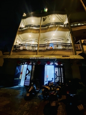 Mặt tiền khu bàn cờ họ lê - nhà mới 4 tầng - ngang 9m bề thế - dòng tiền tr