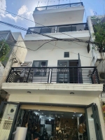 Mặt tiền kinh doanh - lê văn sỹ - quận 3 - 48m²(4.5m x 11.5) - 4 tầng - 4 phòng