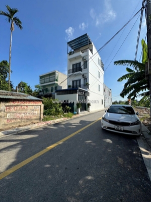 Mặt trục chính đường văn cú 2, an đồng, đường mới trải nhựa thông rộng 7m