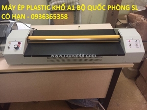 Máy ép plastic khổ a1 giá sale máy mới