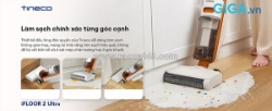 Máy hút bụi tineco ifloor 2 ultra làm sạch sát tường tốt hơn